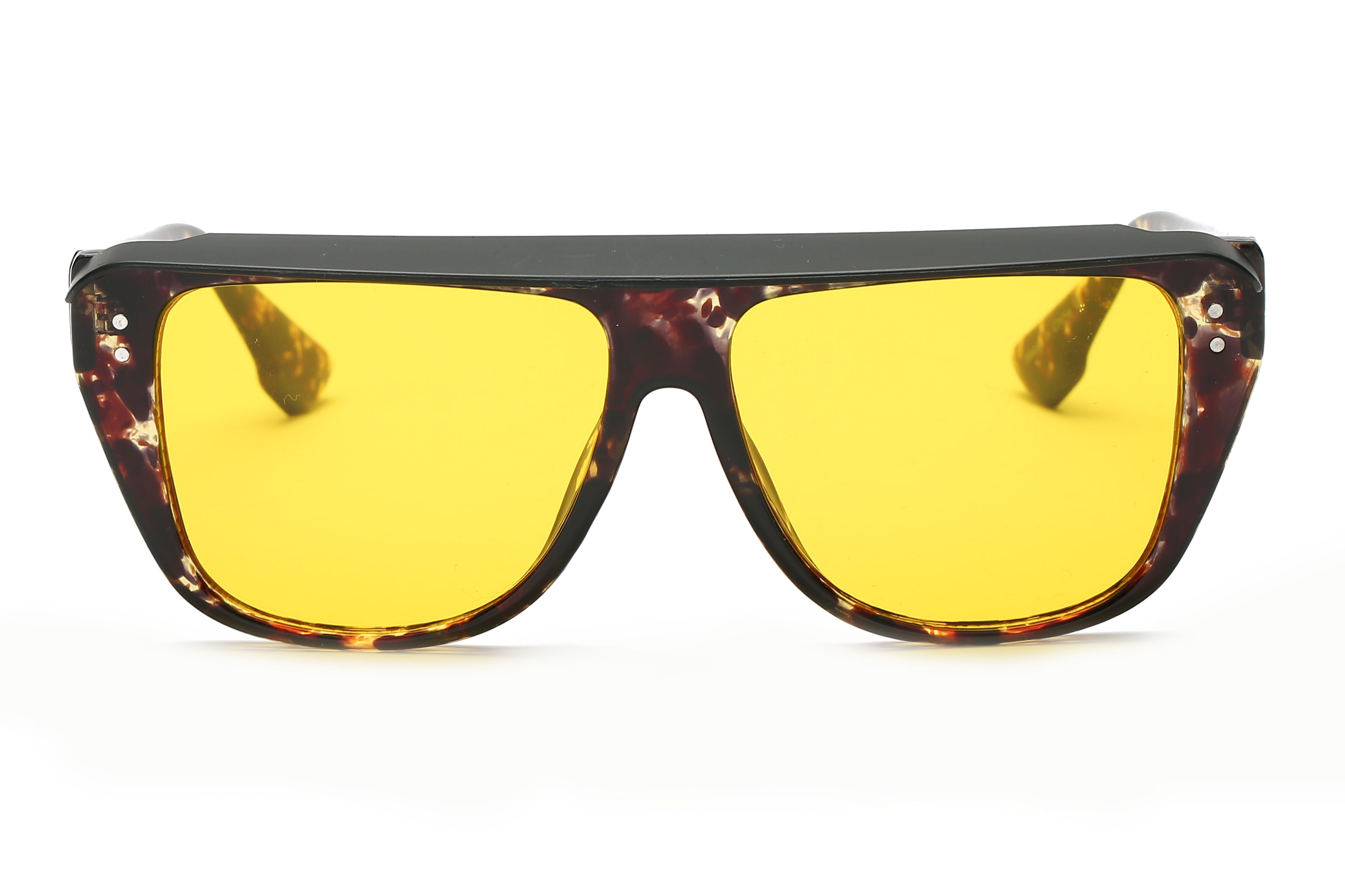 S1097 - Retro Vintage Shield Square Fashion Sunglasses - Iris Fashion Inc. | Wholesale Sunglasses and Glasses