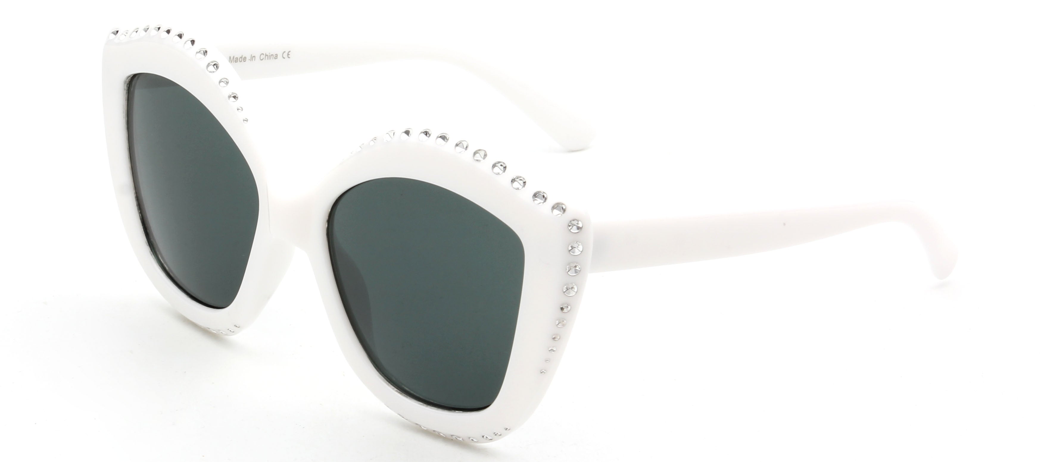 S1092 - Women Oversized Round Cat Eye Fashion Sunglasses - Iris Fashion Inc. | Wholesale Sunglasses and Glasses