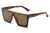 S2069 - Flat Top Square Oversize Fashion Sunglasses - Iris Fashion Inc. | Wholesale Sunglasses and Glasses