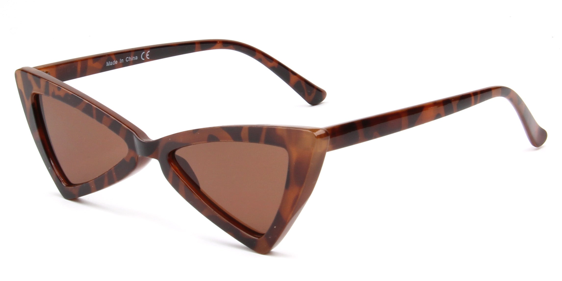 S1053 - Women High Pointed Cat Eye Sunglasses - Iris Fashion Inc. | Wholesale Sunglasses and Glasses
