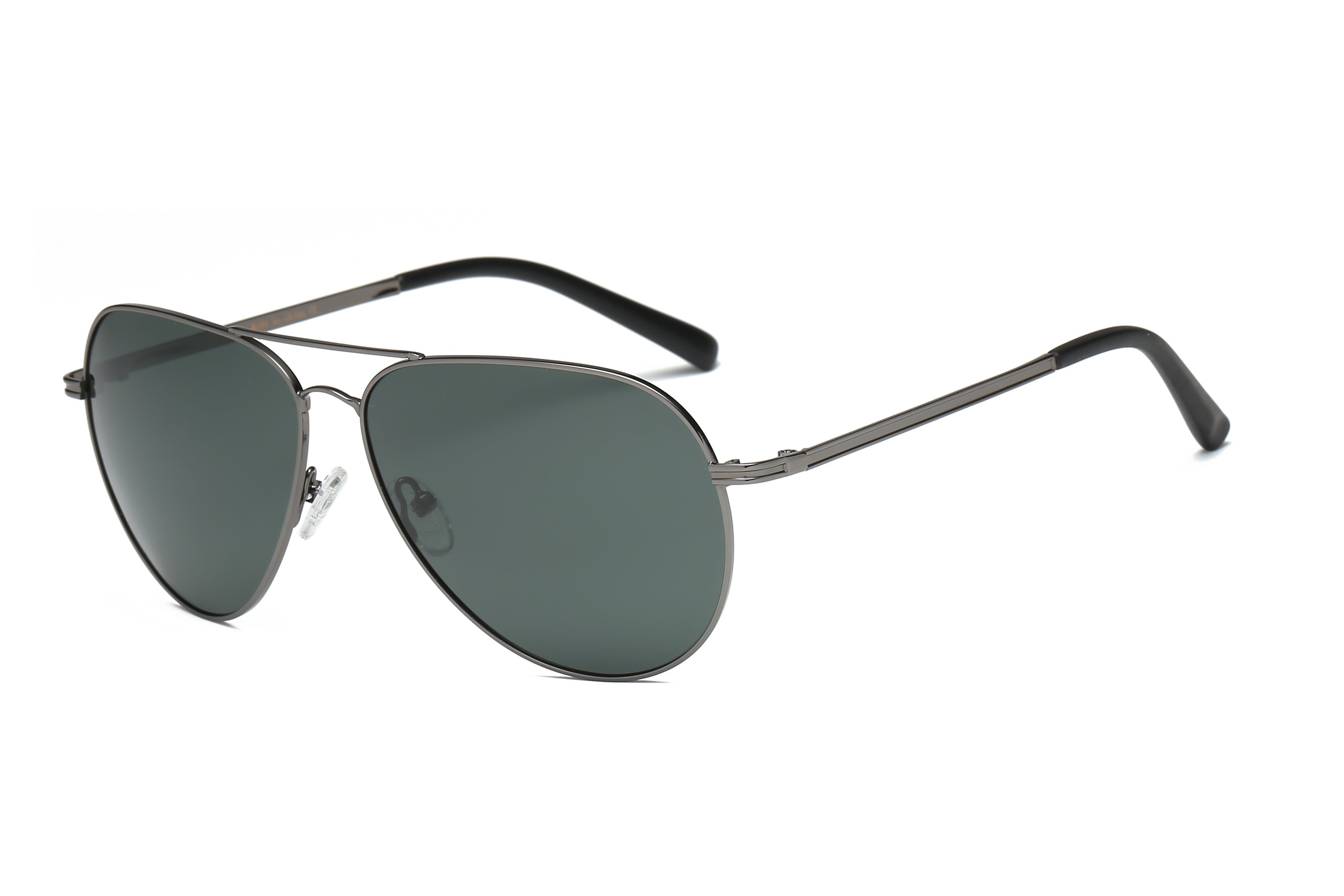 P4004 - Metal Classic Polarized Aviator Sunglasses - Iris Fashion Inc. | Wholesale Sunglasses and Glasses