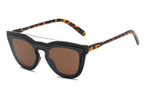 S2064 - Unisex Fashion Brow-Bar Round Sunglasses - Iris Fashion Inc. | Wholesale Sunglasses and Glasses