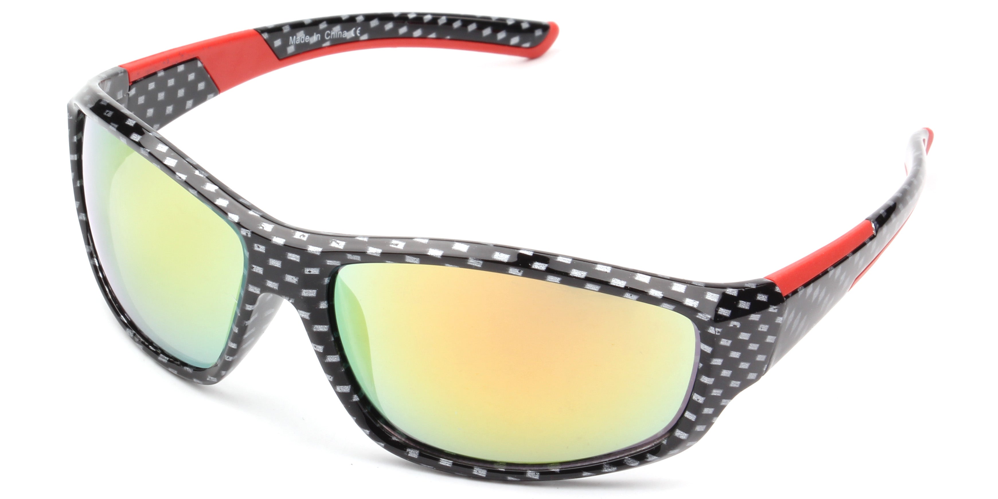 Y3001 - Men Sports Rectangular Sunglasses - Iris Fashion Inc. | Wholesale Sunglasses and Glasses