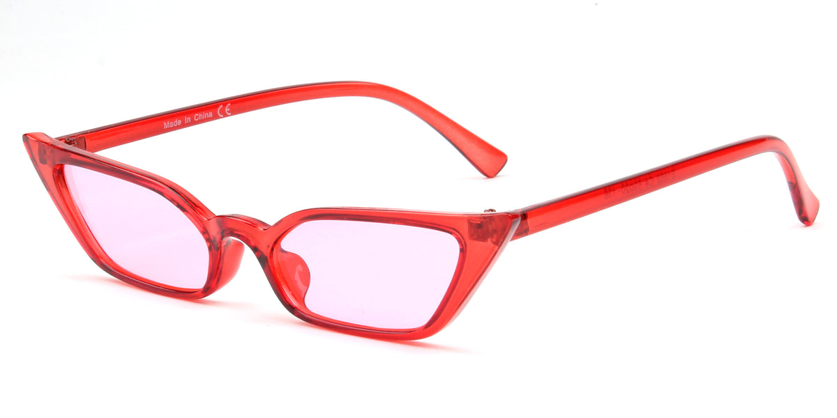 S1052 - Women Retro Vintage Slim Cat Eye Sunglasses - Iris Fashion Inc. | Wholesale Sunglasses and Glasses