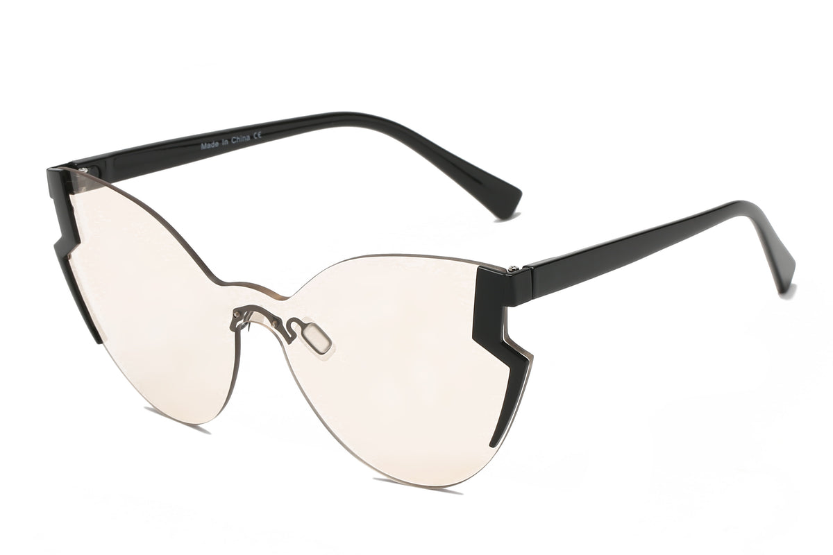 S2074 - Women Fashion Oversize Cat Eye Sunglasses - Iris Fashion Inc. | Wholesale Sunglasses and Glasses