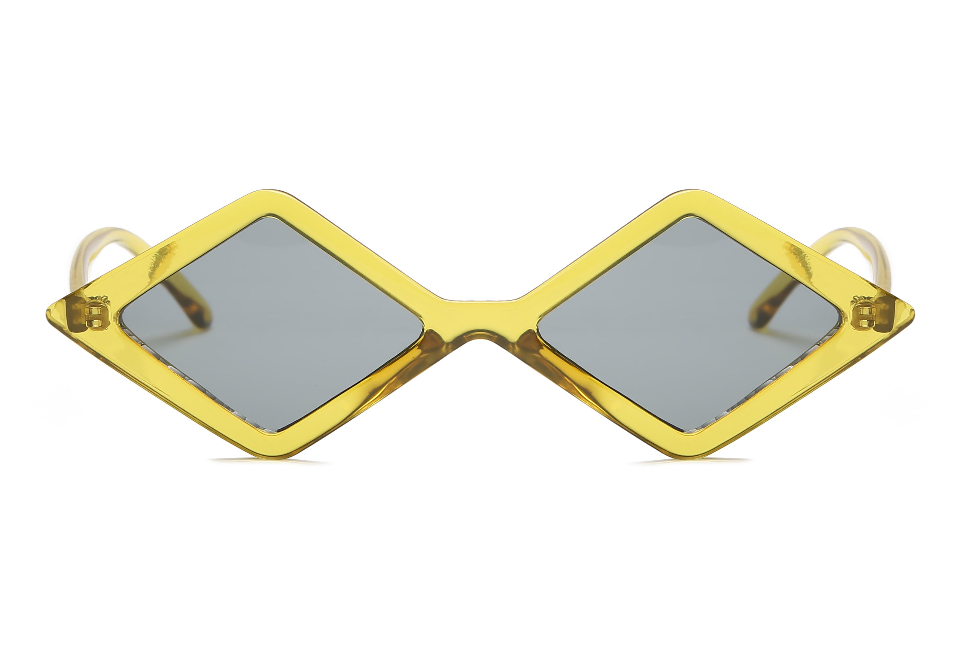 S1084 - Women Modern Fashion Geometric Diamond Shape Sunglasses - Iris Fashion Inc. | Wholesale Sunglasses and Glasses