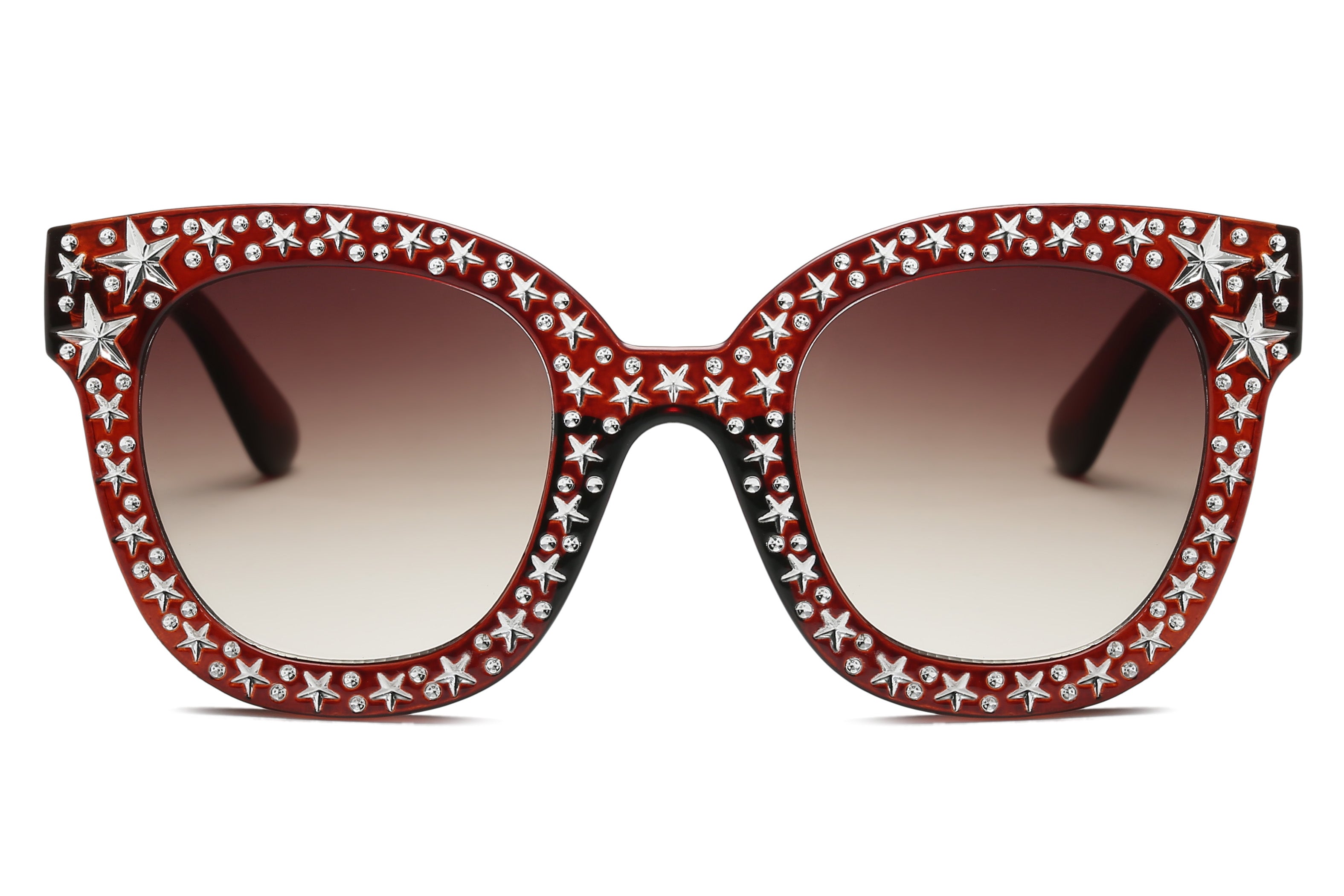 S1087 - Women Fashion Oversize Round Sunglasses - Iris Fashion Inc. | Wholesale Sunglasses and Glasses