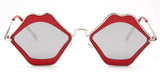 S3002 - Women Fashion Funky Kissing Lip Shape Hippie Party Sunglasses - Iris Fashion Inc. | Wholesale Sunglasses and Glasses