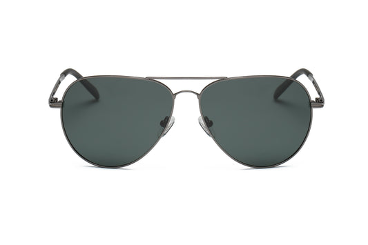P4004 - Metal Classic Polarized Aviator Sunglasses - Iris Fashion Inc. | Wholesale Sunglasses and Glasses