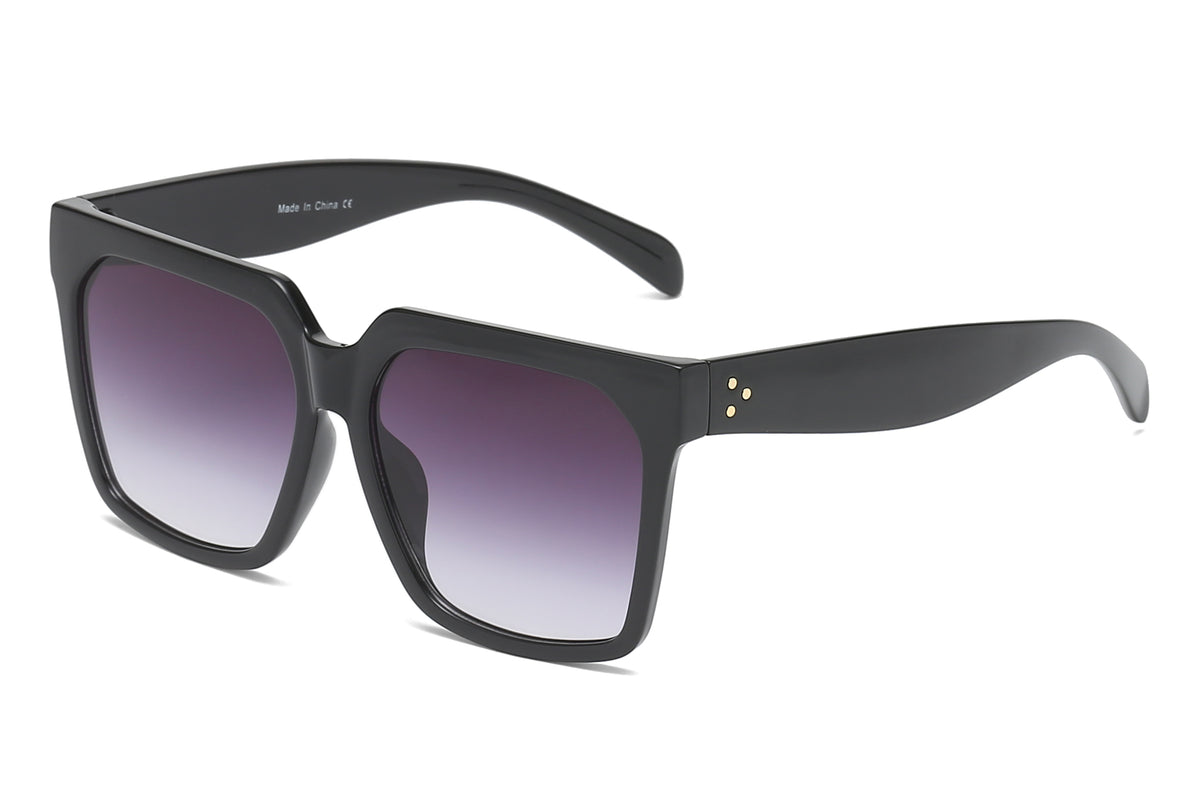 S1133 - Flat Top Square Unisex Fashion Sunglasses - Iris Fashion Inc. | Wholesale Sunglasses and Glasses