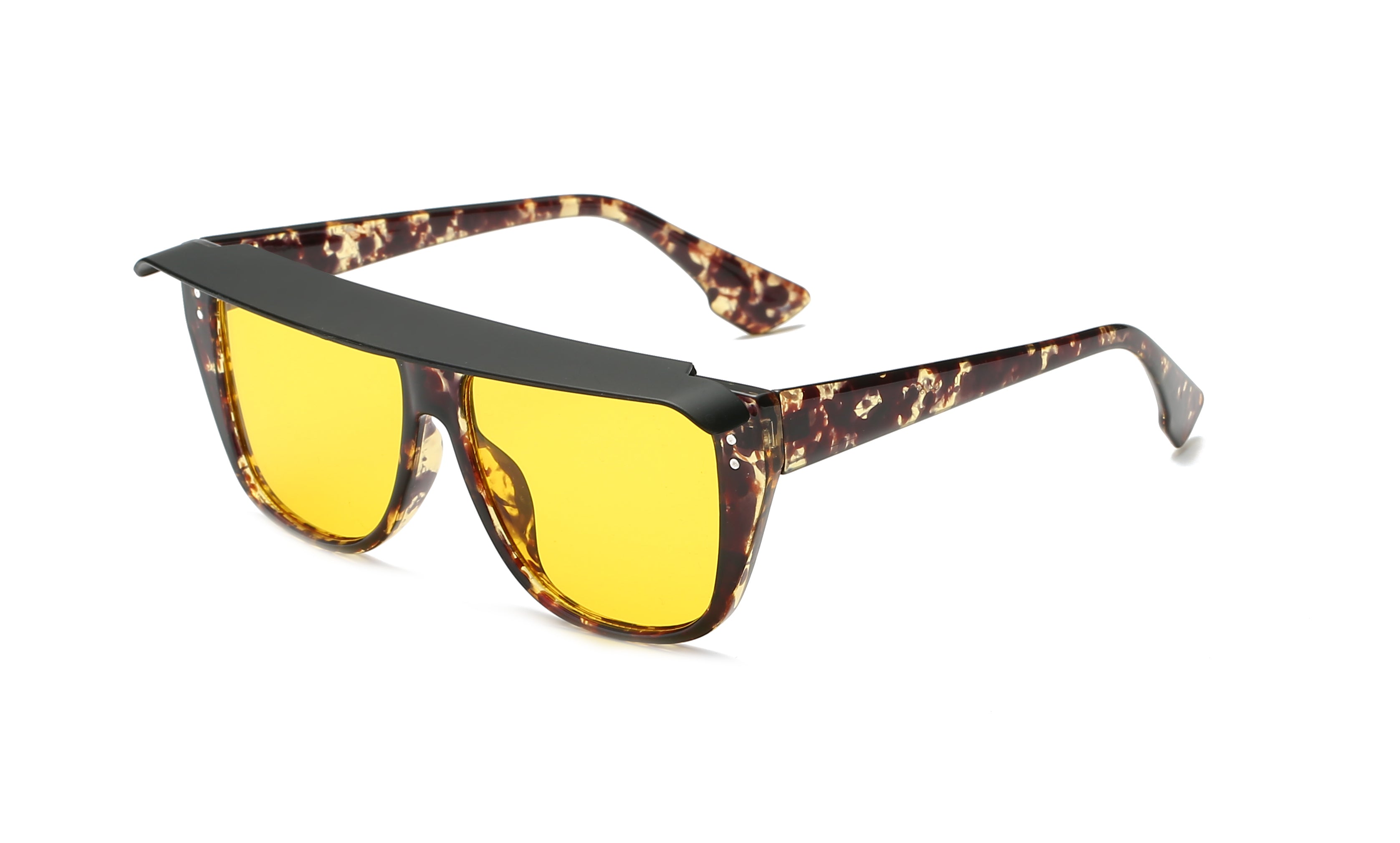S1097 - Retro Vintage Shield Square Fashion Sunglasses - Iris Fashion Inc. | Wholesale Sunglasses and Glasses