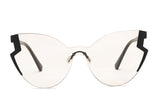 S2074 - Women Fashion Oversize Cat Eye Sunglasses - Iris Fashion Inc. | Wholesale Sunglasses and Glasses