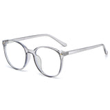 B1010 - Circle Round Fashion Blue Light Blocker Eyeglasses