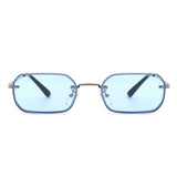 HJ2016 - Slim Retro Rectangle Small Narrow Vintage Fashion Sunglasses