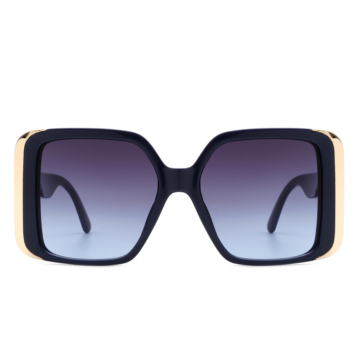 HS2106 - Classic Square Flat Top Fashion Women Oversize Sunglasses