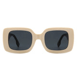 HS1139 - Retro Flat Top Fashion Square Wholesale Sunglasses