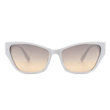 S1183 - Square Retro Cat Eye Vintage Women Fashion Sunglasses
