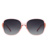 PT28042 - Women Classic Fashion Square Oversize Polarized Chic Sunglasses