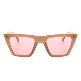 S1104 - Square Retro Women Cat Eye Fashion Sunglasses