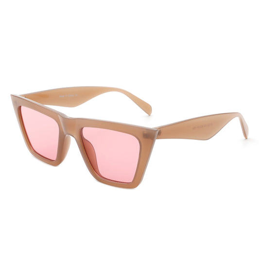 S1104 - Square Retro Women Cat Eye Fashion Sunglasses