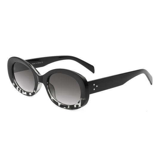 S1184 - Oval Retro Clout Goggles Round Vintage Fashion Sunglasses
