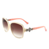 384 - Women Oversize Chic Polarized Square Fashion Sunglasses