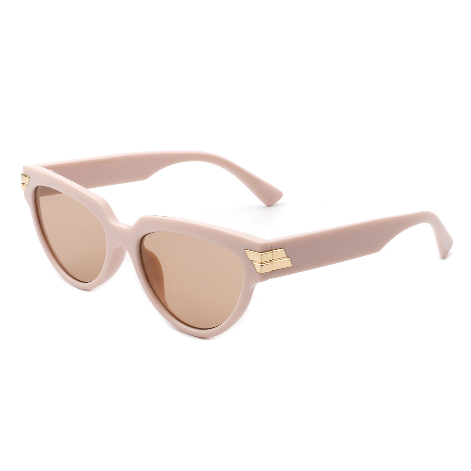HS2048 - Women Retro Fashion Round Cat Eye Sunglasses