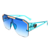 HS3007 - Square Retro Vintage Bold Aviator Fashion Wholesale Sunglasses