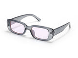 S1158 - Rectangle Narrow Fashion Vintage Slim Retro Sunglasses