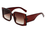 HS1013 - Retro Square Oversize Fashion Sunglasses