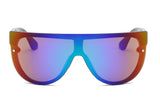 S1055 - Oversize Mirrored Aviator Sunglasses - Iris Fashion Inc. | Wholesale Sunglasses and Glasses
