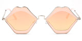 S3002 - Women Fashion Funky Kissing Lip Shape Hippie Party Sunglasses - Iris Fashion Inc. | Wholesale Sunglasses and Glasses