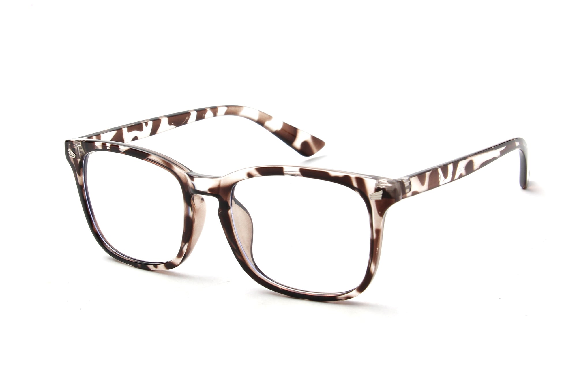 S1149 - Classic Rectangle Horn Rimmed Blue Light Blocker Glasses - Iris Fashion Inc. | Wholesale Sunglasses and Glasses