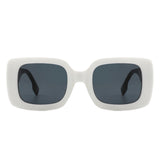 HS1139 - Retro Flat Top Fashion Square Wholesale Sunglasses