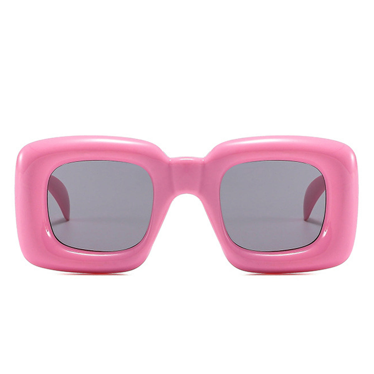 HK1032 - Flat Top Junior Colorful Square Kids Wholesale Sunglasses