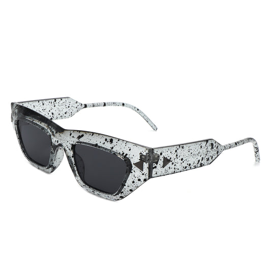 HS2134 - Women Fashion Square Chunky Retro Chic Cat Eye Wholesale Sunglasses