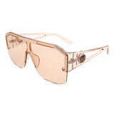 HS3007 - Square Retro Vintage Bold Aviator Fashion Wholesale Sunglasses