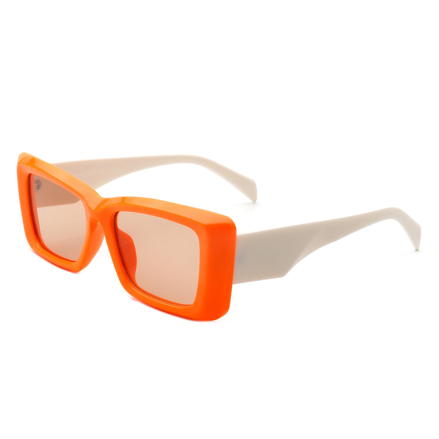 HS1164 - Square Retro Chic Vintage Fashion Sunglasses