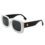 HS1139 - Retro Flat Top Fashion Square Wholesale Sunglasses