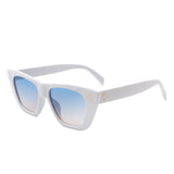 HS1143 - Women Retro Cat Eye Fashion Square Sunglasses