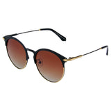 SHIVEDA-PJ718 - Round Circle Mirrored Polarized Fashion Sunglasses