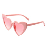 HS1101 - Women Oversize Heart Shape High Pointed Fashion Wholesale Sunglasses