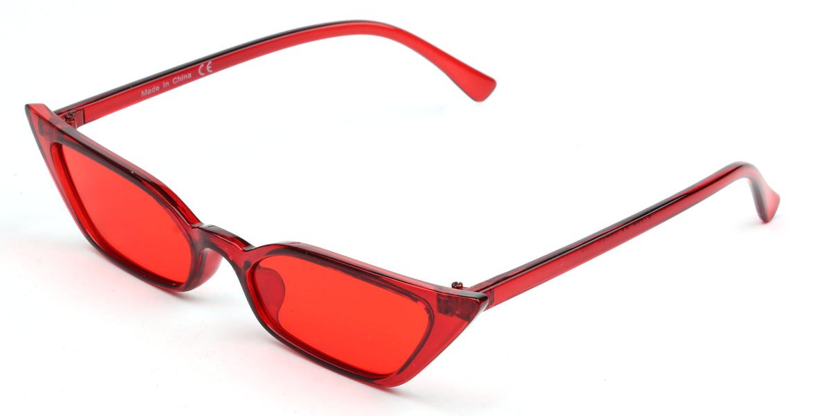 S1052 - Women Retro Vintage Slim Cat Eye Sunglasses - Iris Fashion Inc. | Wholesale Sunglasses and Glasses