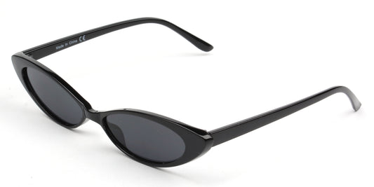 S1054 - Women Retro Vintage Slim Oval Sunglasses - Iris Fashion Inc. | Wholesale Sunglasses and Glasses