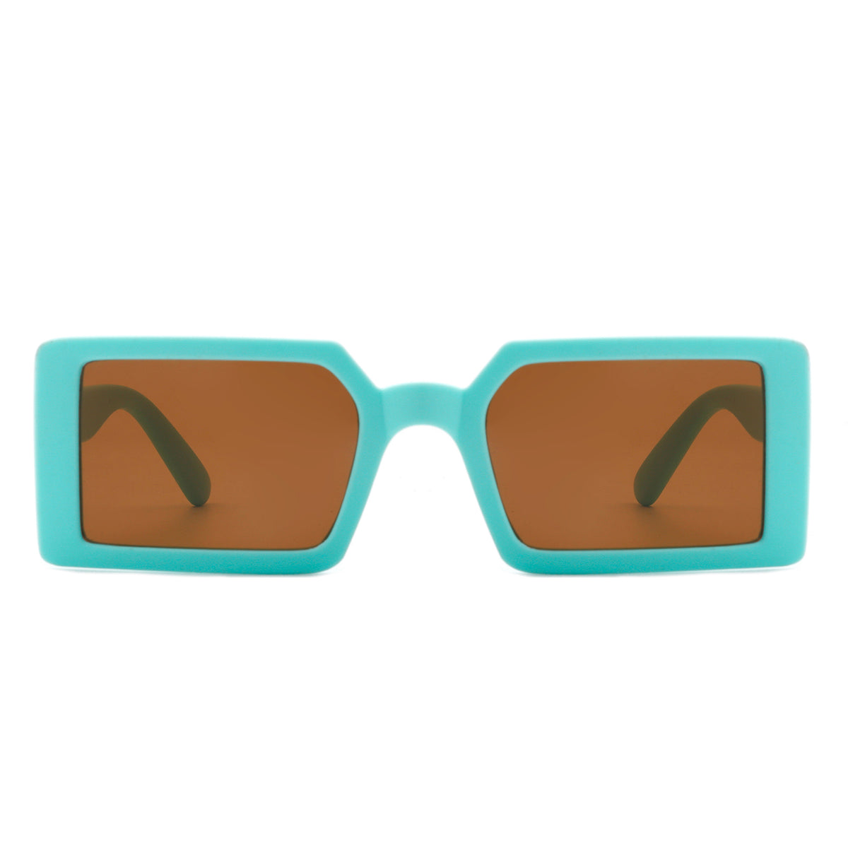 HK1024 - Kids Children Rectangle Flat Top Junior Sunglasses