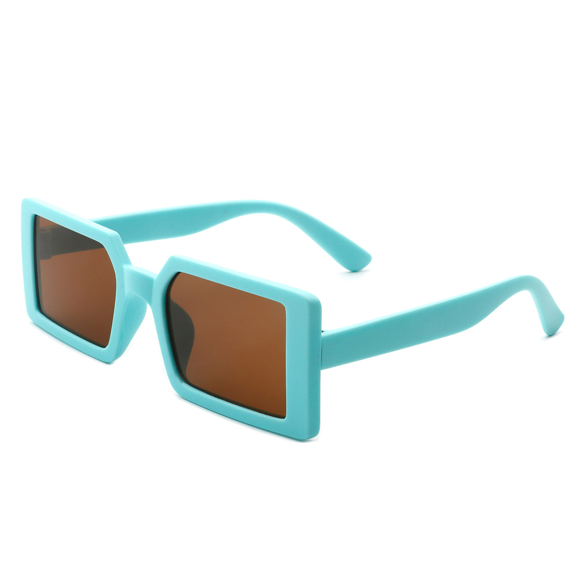 HK1024 - Kids Children Rectangle Flat Top Junior Sunglasses
