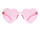 S2058 - Women Heart Shape Tinted Party Fashion Sunglasses - Iris Fashion