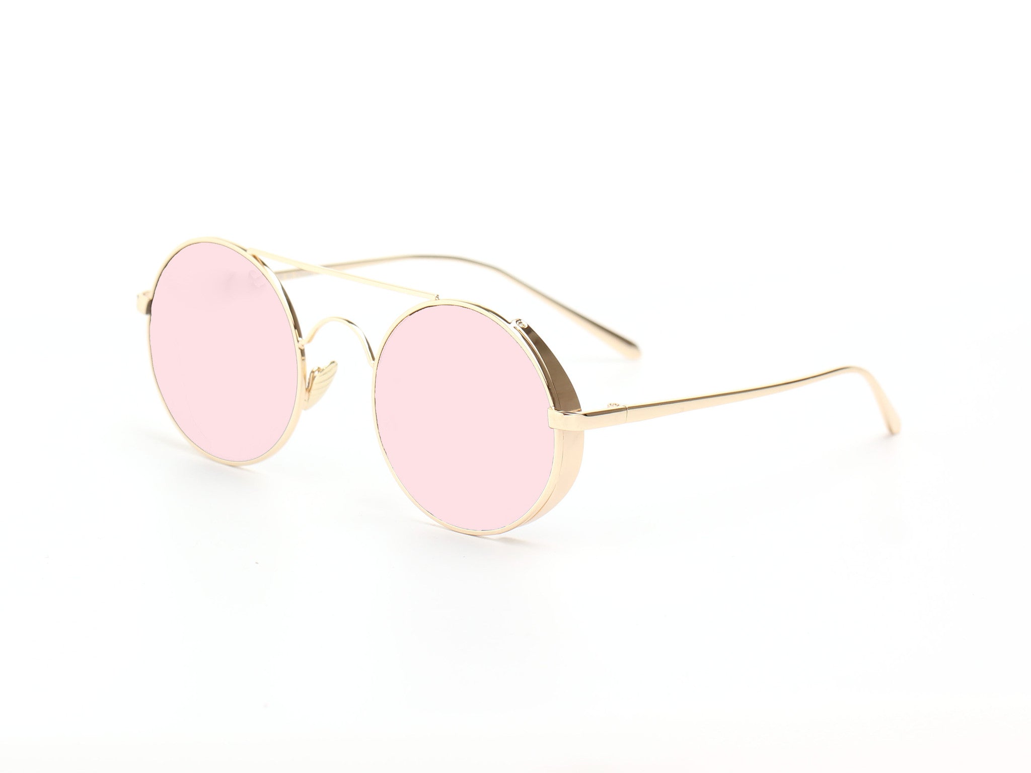 D62 - Retro Metal Round Circle Lennon Sunglasses - Iris Fashion Inc. | Wholesale Sunglasses and Glasses