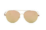 S2006 - Modern Teardrop Aviator Flat Mirrored Lens Sunglasses - Iris Fashion Inc. | Wholesale Sunglasses and Glasses
