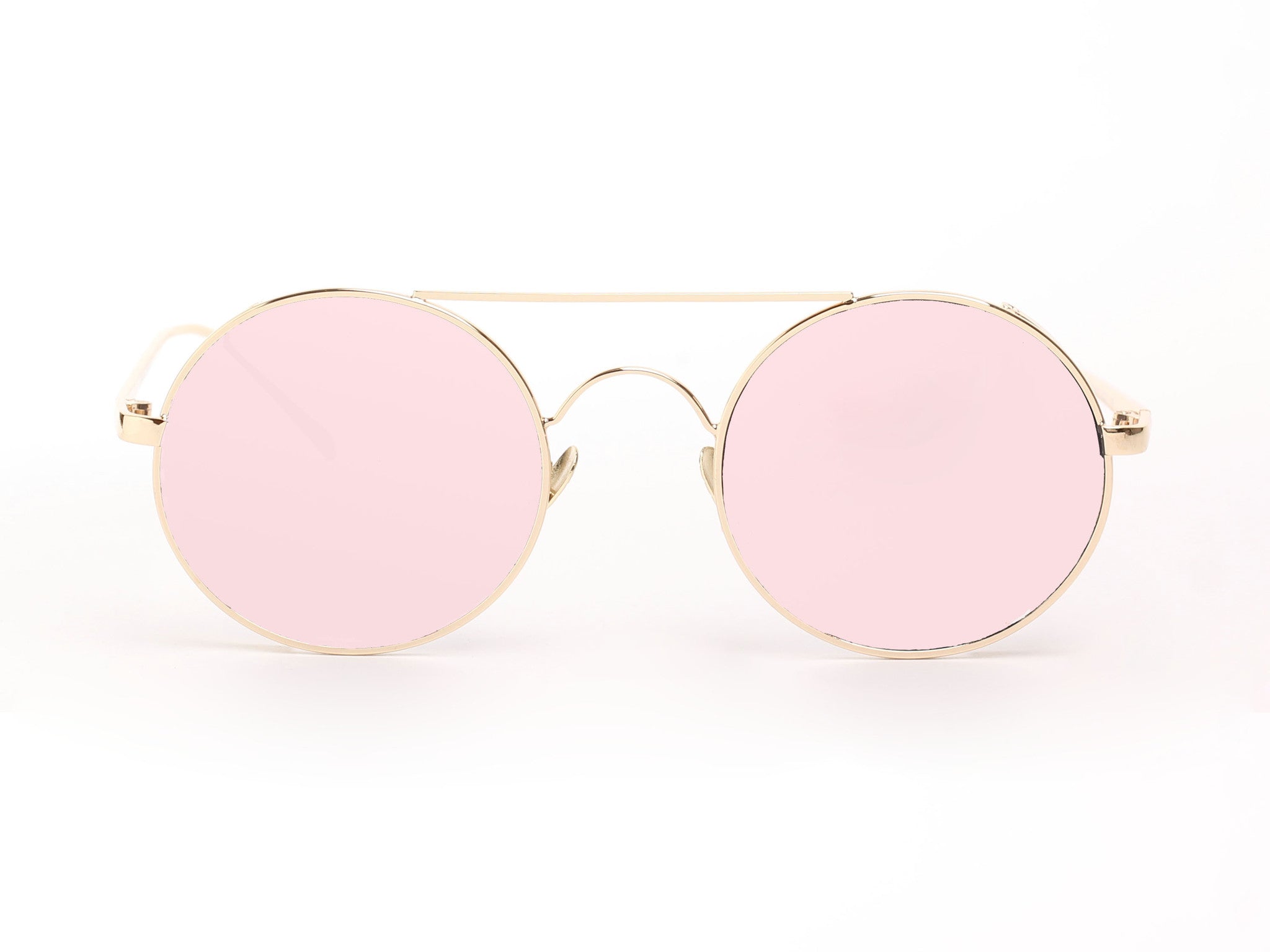 D62 - Retro Metal Round Circle Lennon Sunglasses - Iris Fashion Inc. | Wholesale Sunglasses and Glasses